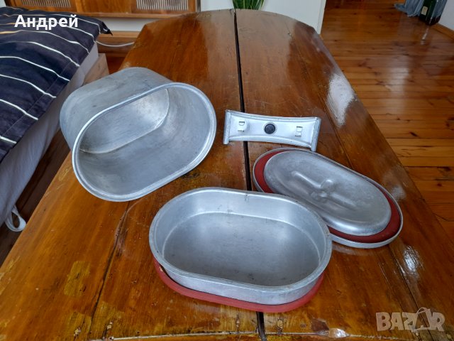 Стара алуминиева кутия #12, снимка 6 - Антикварни и старинни предмети - 37189745