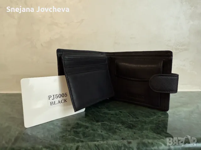 Мъжки портфейли, портмонета естествена кожа, снимка 6 - Портфейли, портмонета - 48982176