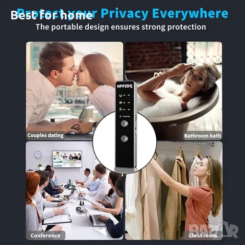 HPPZDQ Детектор за скрити камери , снимка 4 - Други - 49398040