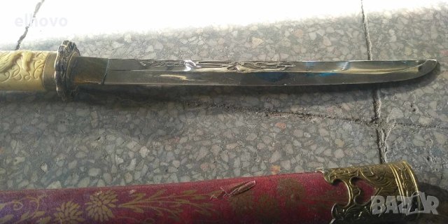 Японска катана (вакидзаси), снимка 7 - Антикварни и старинни предмети - 42933325