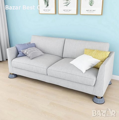 Комплект 4 броя антивибрационни крачета за пералня-противоплъзгащи, снимка 6 - Други - 36536917