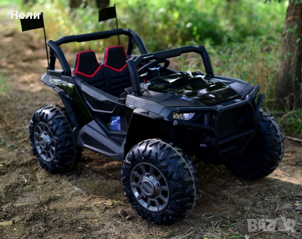 Акумулаторен Двуместен джип Off-Road Extreme 4X4 UTV 24V батерия
