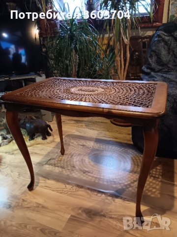 дървена масичка, снимка 1