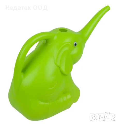 Детска пластмасова лейка, Зелен, 0.9 л., снимка 2 - Други - 49648375