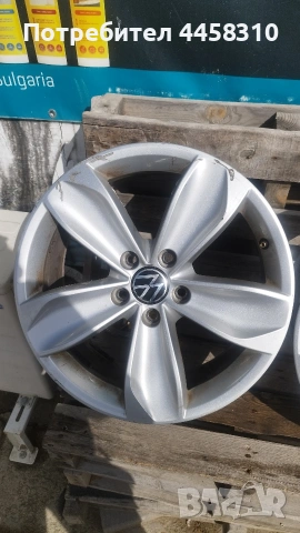 Оригинални джанти 17 5х112 Vw , снимка 7 - Гуми и джанти - 53316187