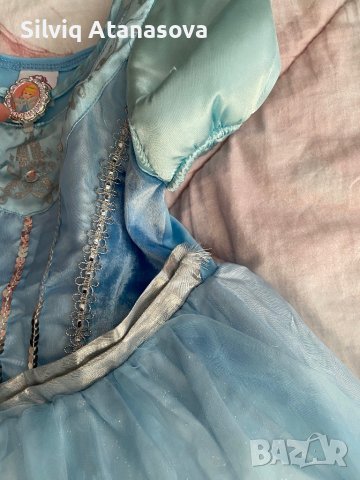 Рокля на елза , снимка 3 - Детски рокли и поли - 40486207