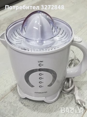 Електрическа цитрус преса 1,2л /немска , снимка 5 - Сокоизстисквачки и цитрус преси - 43360530