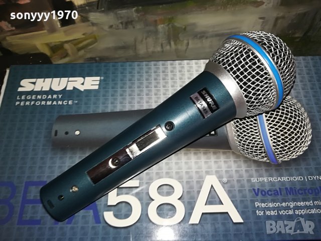 ПРОФИ МИКРОФОН-комплект микрофон shure beta sm58s, снимка 3 - Микрофони - 28679039