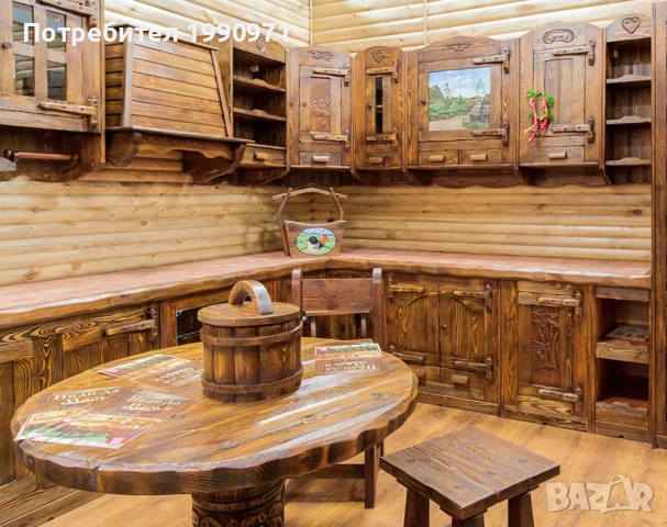 Кухни по попоръчка. Масив. Маси и плотове. Орех, дъб, чам, череша, круша, чинар, бряст, акация., снимка 6 - Кухни - 52476394