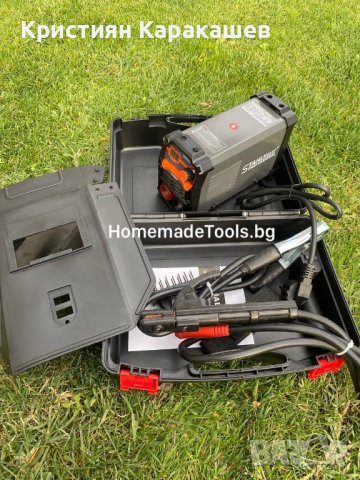 Професионален инверторен електрожен STAHLMAYER 350А с дисплей в куфар, снимка 3 - Други инструменти - 42931933