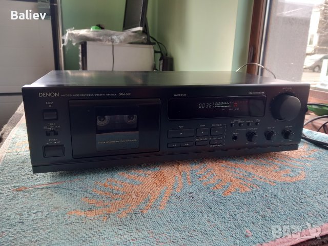 DENON DRM-550 Stereo Cassette Deck , снимка 10 - Декове - 43913243