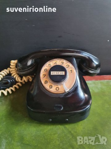 Стар телефон , снимка 5 - Стационарни телефони и факсове - 35621992