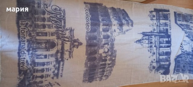 Страхотен шал от Рим, снимка 2 - Шалове - 33547621