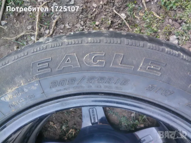 Резервна гума с джанта Мерцедес 16" 7Jx16H2 ET37, снимка 7 - Гуми и джанти - 49144653