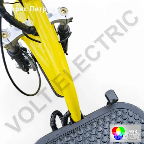 Електрическа триколка Volt Electric A3 Traffic PRO RGB 750W, жълта перла NEW MODEL 2025

, снимка 3 - Мотоциклети и мототехника - 48884744