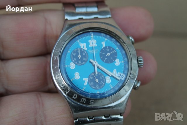Мъжки часовник ''Swatch'' хронограф 40 мм, снимка 2 - Мъжки - 43593893