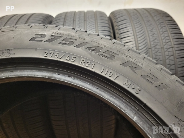 275/45/21 Pirelli / всесезонни гуми, снимка 8 - Гуми и джанти - 52663096