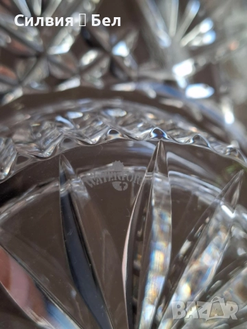 Луксозен кристален свещник Waterford Crystal "Bethany" Ирландия , снимка 8 - Декорация за дома - 51730431