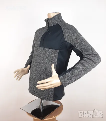 Spyder Gait - Оригинална мъжка блуза с цип размер M, снимка 3 - Блузи - 49185242