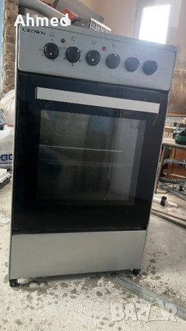 Готварска печка (ток) Crown CEC-5060V IX , Керамични , INOX, снимка 2 - Печки, фурни - 53391098