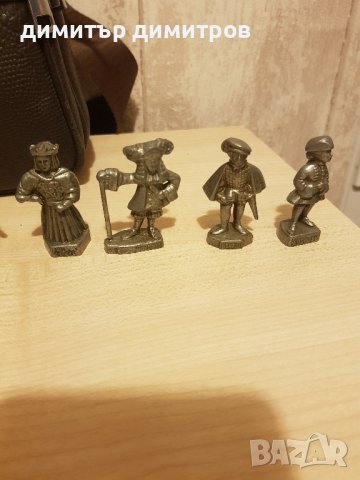 Метални фигурки на френски крале , снимка 4 - Колекции - 44000779