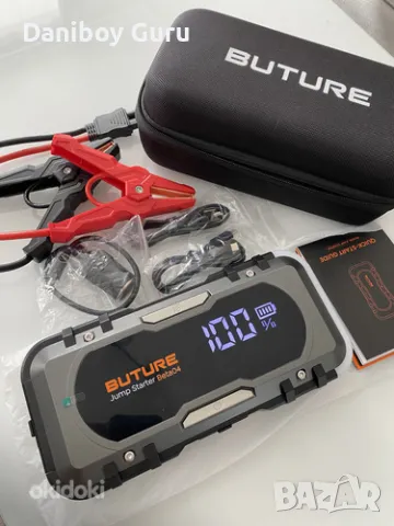 Дигитален Buture  Jump Starter джъмп стартер 6000A бустер, стартер, снимка 10 - Аксесоари и консумативи - 48492061
