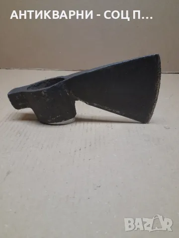 Стара Немска Брадва Тегло 1.200кг. Номер 6., снимка 7 - Антикварни и старинни предмети - 48286357