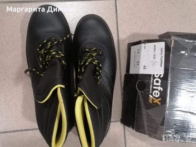 Мъжки работни боти с метално бомбе , снимка 2 - Мъжки боти - 52178380