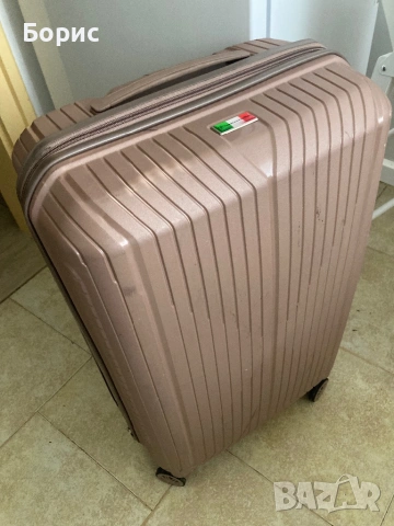 Куфар Francesco Ferellino Fossette, 76 x 50 x 31 см, снимка 2 - Куфари - 53390758