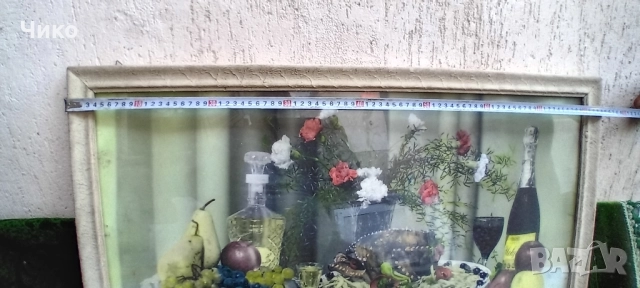 Голяма фото снимка картина натюрморт, снимка 5 - Антикварни и старинни предмети - 51810000