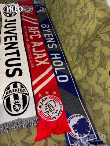 Футболни шалове на Juventus Ajax København, снимка 4 - Футбол - 52632962
