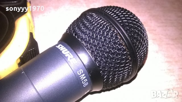 SHURE SM58 PROFI MIC-ВНОС ШВЕИЦАРИЯ, снимка 4 - Микрофони - 27143664