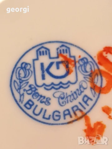 български порцеланов сервиз фин костен порцелан Видин   26/5, снимка 11 - Сервизи - 50851432