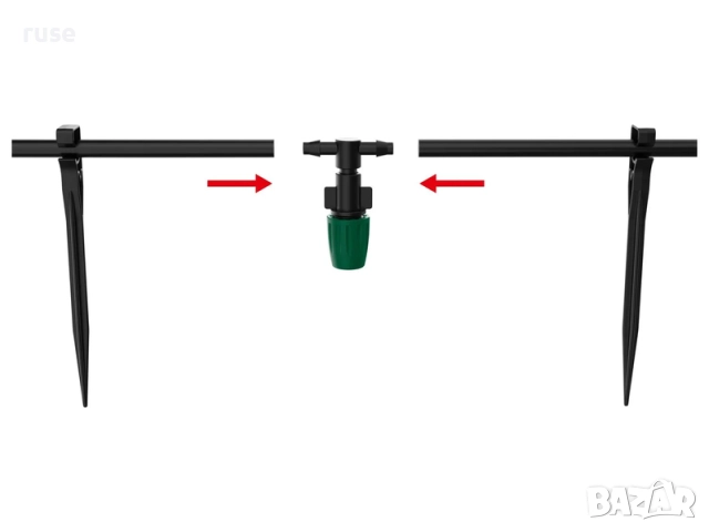 НОВИ! Соларен комплект за напояване Parkside 20 растения, снимка 11 - Напояване - 52400216