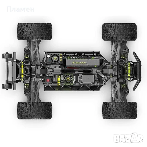 Количка с дистанционно управление Rlaarlo Omni Terminator 1:10 Scale RTR Безчетков мотор 2200 mAh, снимка 5 - Друга електроника - 51185270