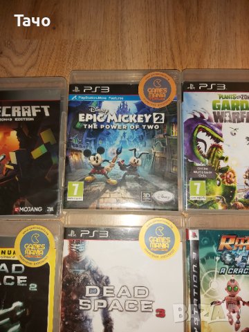 Игри за PS3, MINECRAFT,DISNEY EPIC,RATCHET и ДР., снимка 7 - Други игри - 43377523