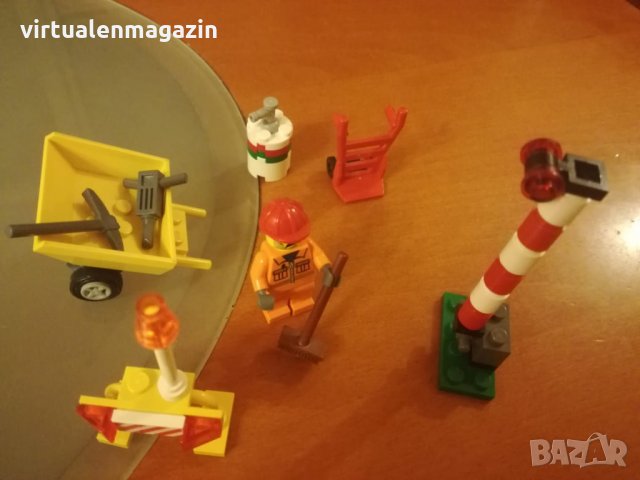 Лего - Lego строителен работник и аксесоари, снимка 6 - Конструктори - 33617580
