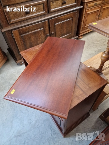 Масивен Тв Шкаф с въртящ се Плот-внос от Германия!, снимка 6 - Шкафове - 51766920