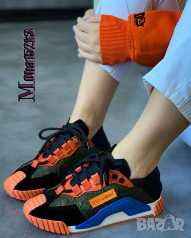 дамски маратонки от естествен велур dolce gabbana, снимка 3 - Маратонки - 51440994