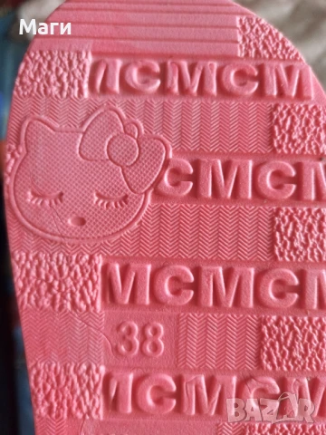 Джапанки - номер 38 розови , снимка 2 - Джапанки - 51203883