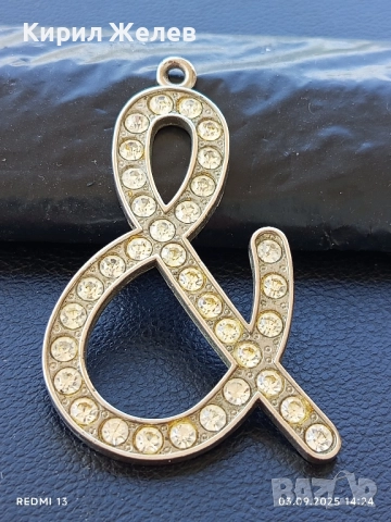 Красива висулка за Бижу с кристали много красива 48686, снимка 3 - Колиета, медальони, синджири - 51591719