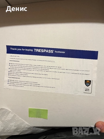 Апрески Trespass Dodo непромокаеми зимни ботуши с поларена подплата, черни, 46 номер, снимка 6 - Мъжки ботуши - 52921546