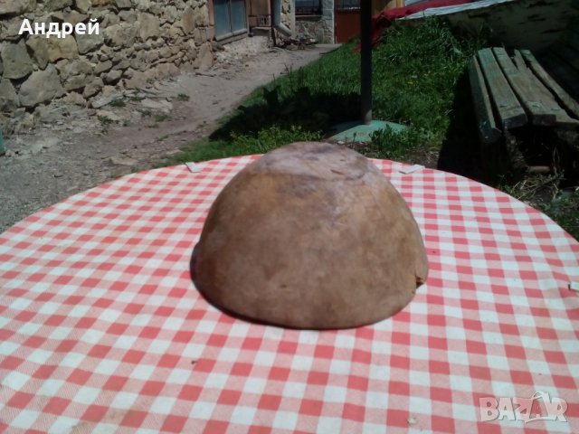 Старинна дървена паница, снимка 6 - Други ценни предмети - 28663108