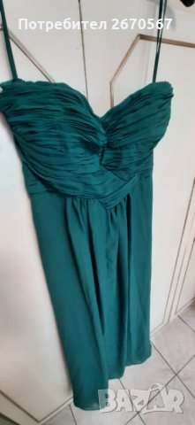 Официална рокля без презрамки, снимка 3 - Рокли - 35520136