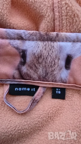 Детски софтшел гащеризон Name it 6 години, снимка 4 - Детски панталони и дънки - 53015340
