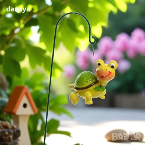 5943 Градинска декорация с висящо животинче, 60 см, снимка 7 - Градински мебели, декорация  - 50613615