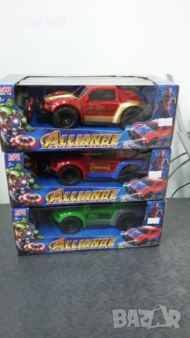 Кола с дистанционно Хълк, герои Avengers с пълен радиоконтрол в кутия - 385386, снимка 3 - Коли, камиони, мотори, писти - 38543848