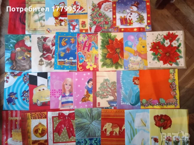 Колекция от салфетки, снимка 5 - Колекции - 50320149