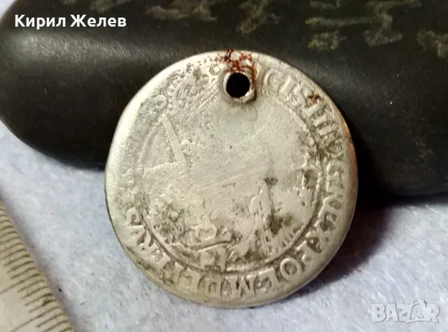 Стара СРЕБЪРНА МОНЕТА ОРТ 1/4 ТАЛЕР Сигизмунд III Васа КРАЛ на ЖЕЧПОСПОЛИТА и ШВЕЦИЯ 26538, снимка 7 - Нумизматика и бонистика - 48734737