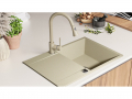 Кухненска Мивка от гранит модел Сан Франциско Smart 780 x 500 mm - Бежава, снимка 8